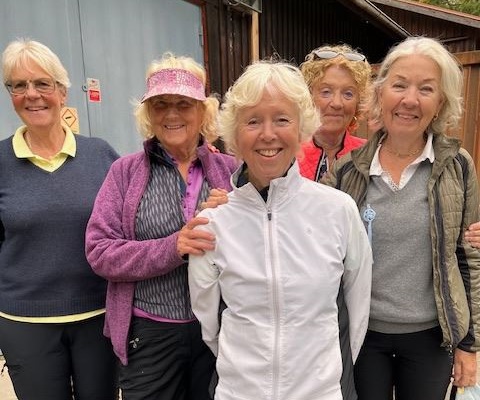 Bettan, Kerstin J, Inger N, Monika och Maggan G. Damkommittén 2024